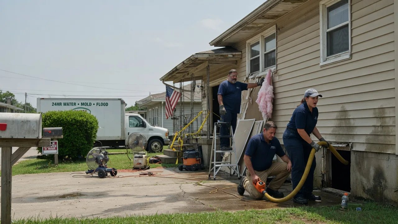 Water Damage Repair in Nellis, WV near me